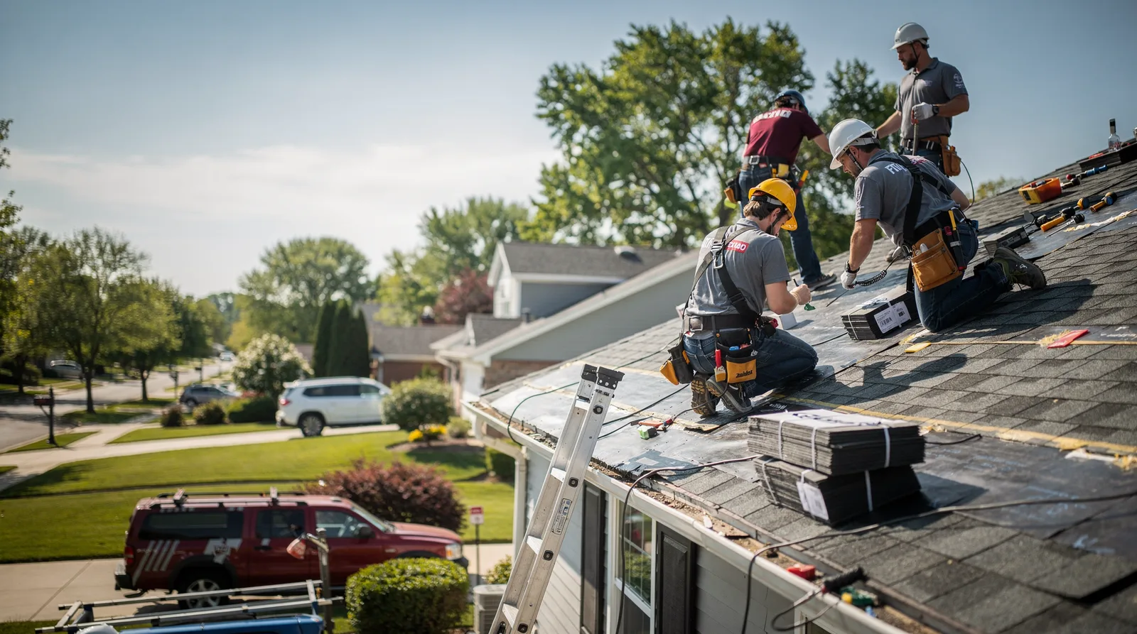 Roof Repair in Arrowsmith, IL around you